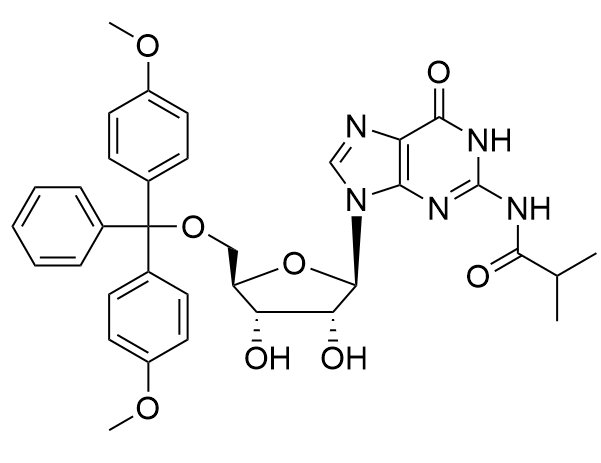 5'-O-(4,4'-二甲氧基三苯甲基)-N2-異丁?；?2'-鳥苷